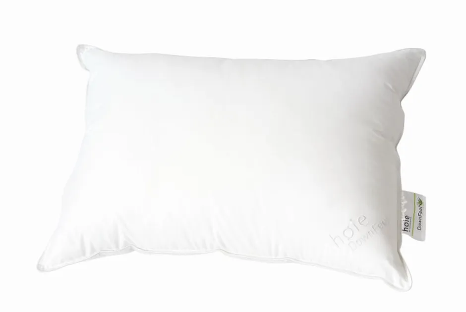 Hovedpuder<Høie Høj Downfeel pude med speciel microfiber