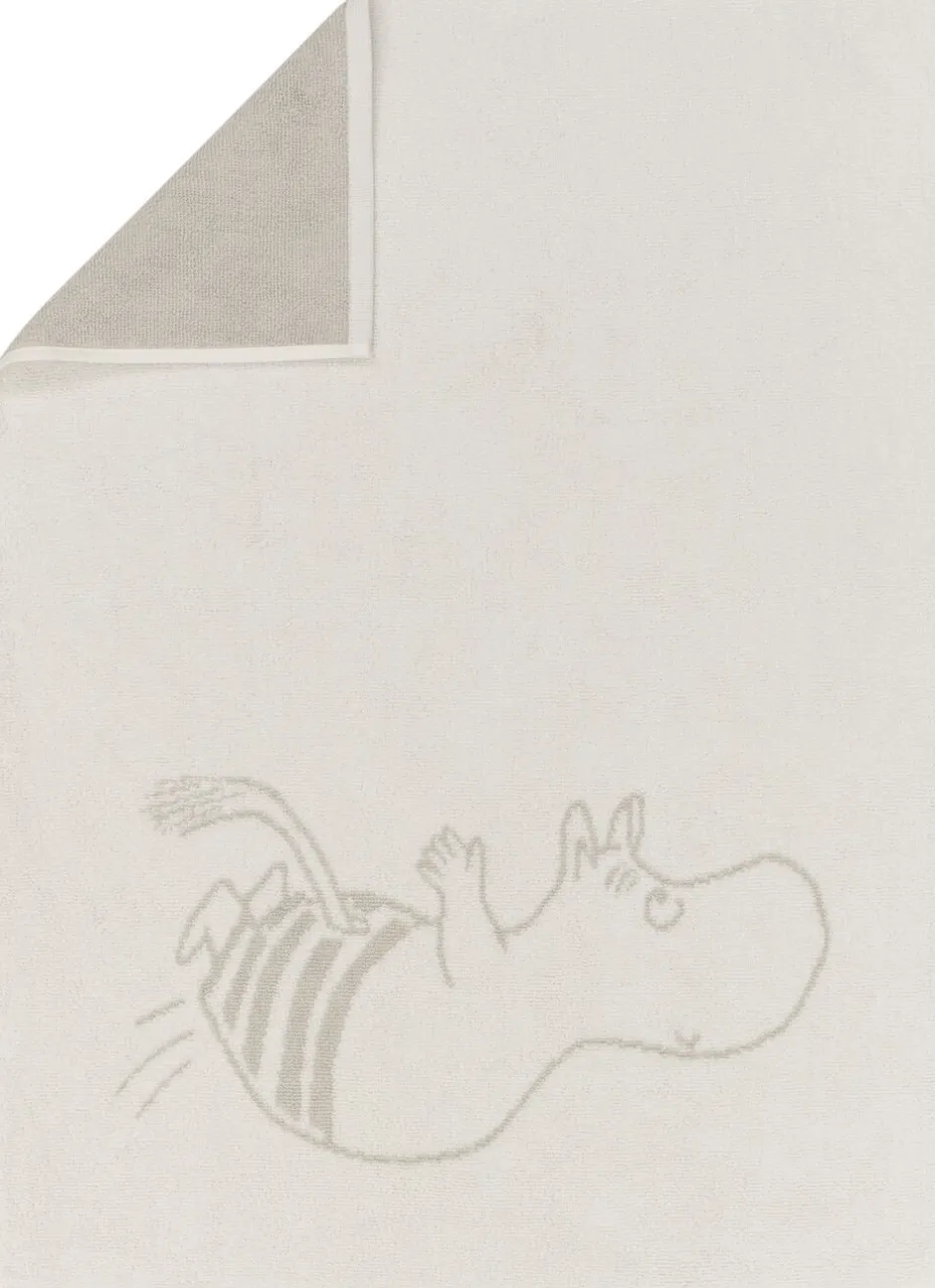 Håndklæder<Moomin Arabia Håndklæde, , Mumitrold Hvid