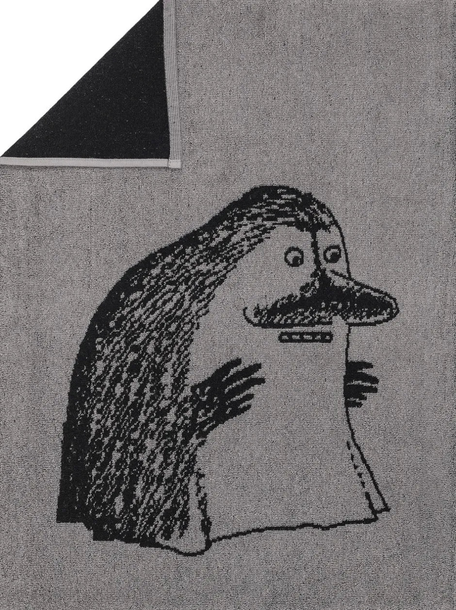 Håndklæder<Moomin Arabia Håndklæde, , Murren Grå