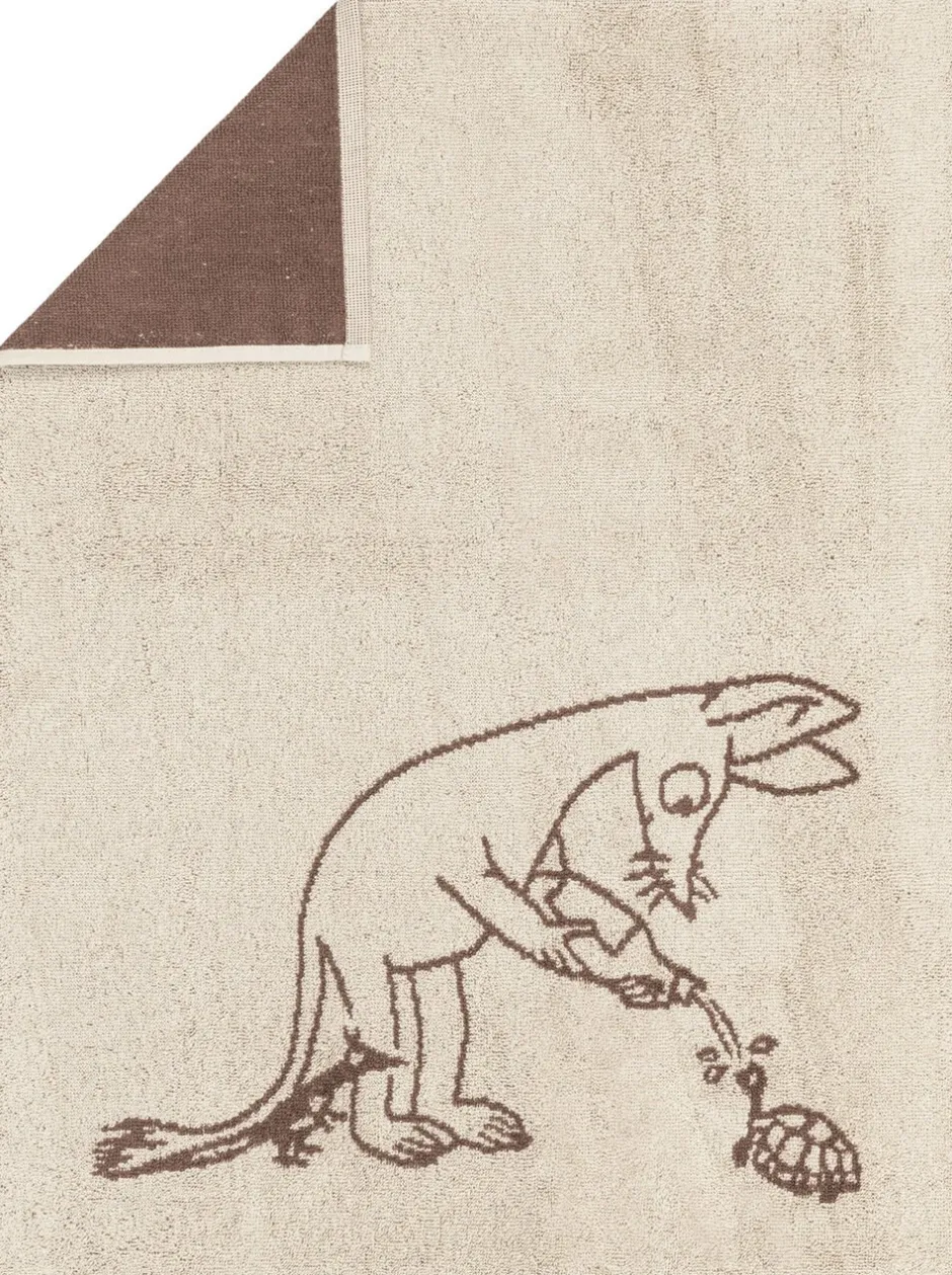 Håndklæder<Moomin Arabia Håndklæde, , Sniff Beige