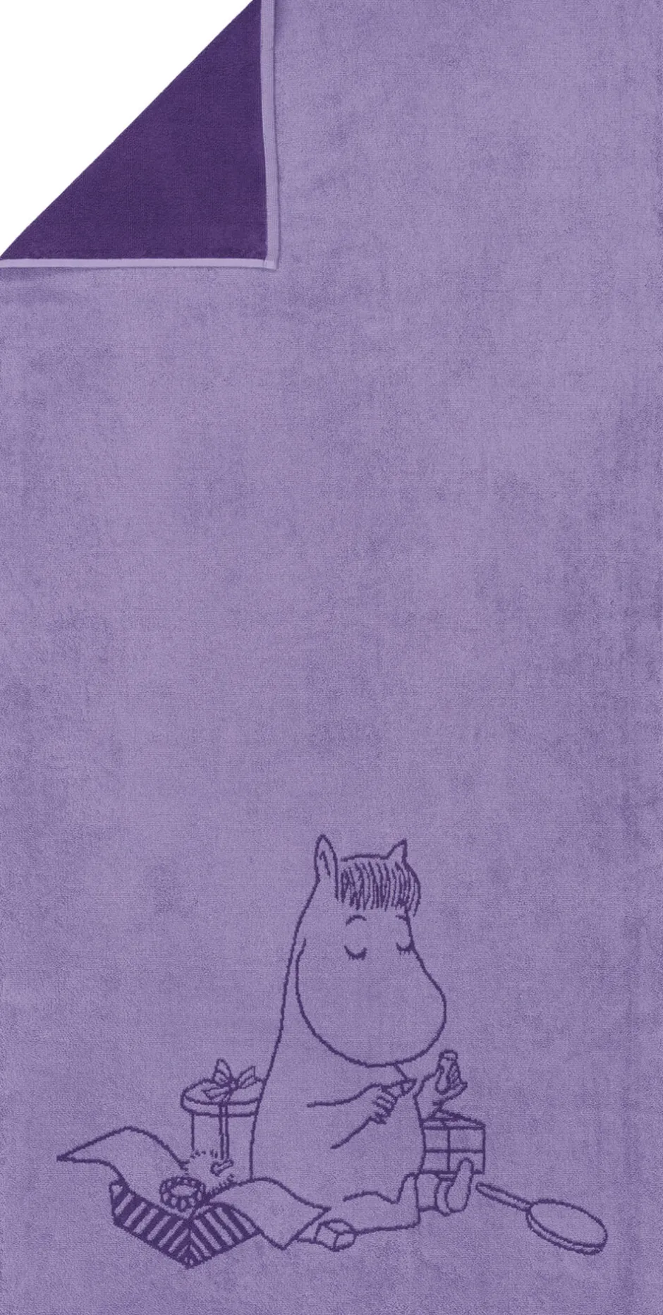 Håndklæder<Moomin Arabia Håndklæde, , Snorkfrøken Lilla