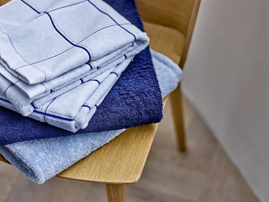 Håndklæder<Södahl Håndklæde 50x100 Vista Linen blue