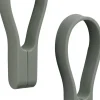 Knager & Knagerækker<Zone Håndklædestrop Loop magnet 2 stk. Olive green