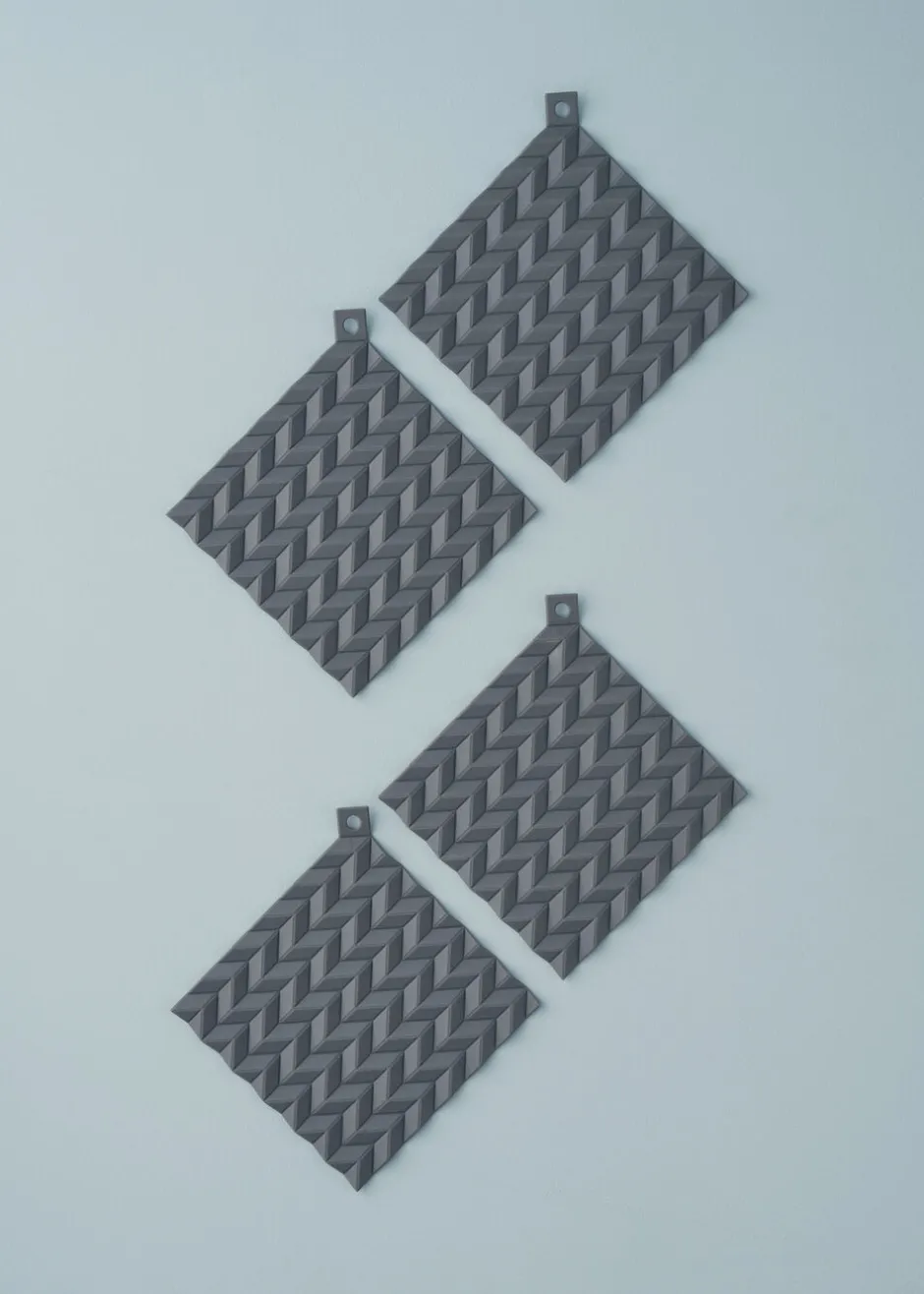 Tekstiler Til Køkkenet<RIG TIG HOLD-ON grydelapper grey