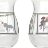 Julepynt<Holmegaard Christmas Julelyslygte 2024 H7. 5 multi 2 stk.
