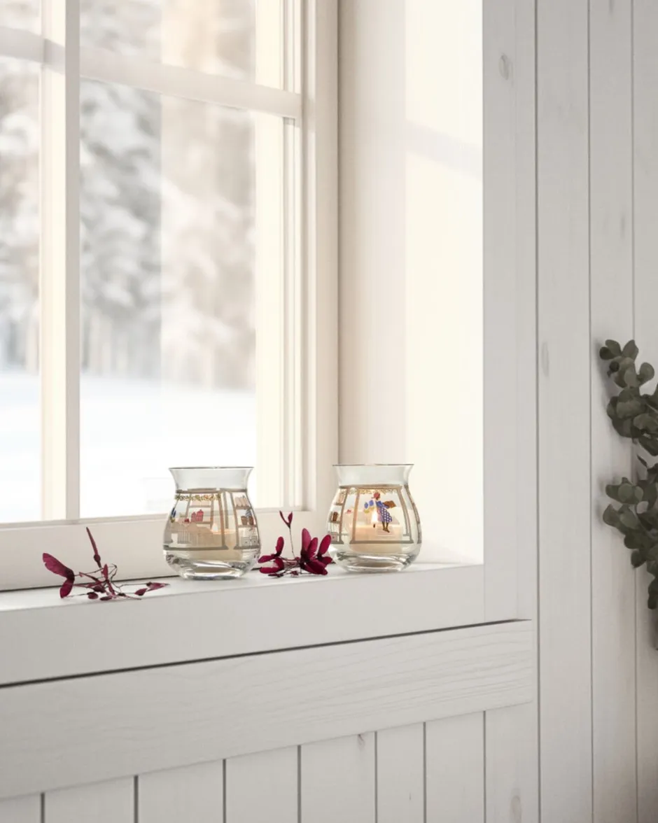 Julepynt<Holmegaard Christmas Julelyslygte 2024 H7. 5 multi 2 stk.
