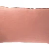 Puder<Magasin du Nord Collection Hør gavlpude mokka mousse 60x90 cm.