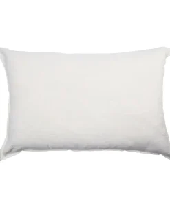 Puder<Magasin du Nord Collection Hør vasket gavlpude 60x90 cm. Hvid