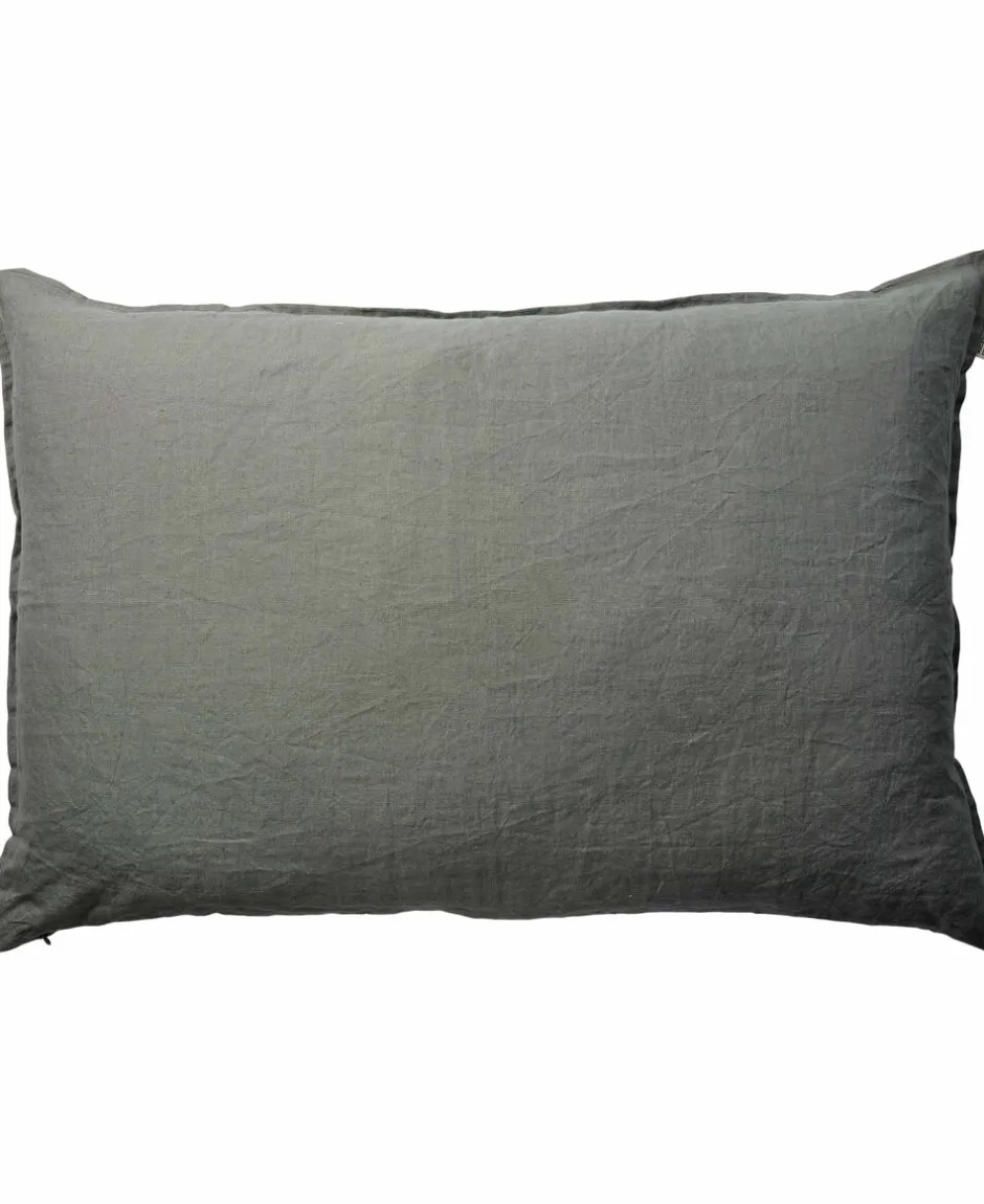 Puder<Magasin du Nord Collection Hør vasket pude 60x90 Shadow