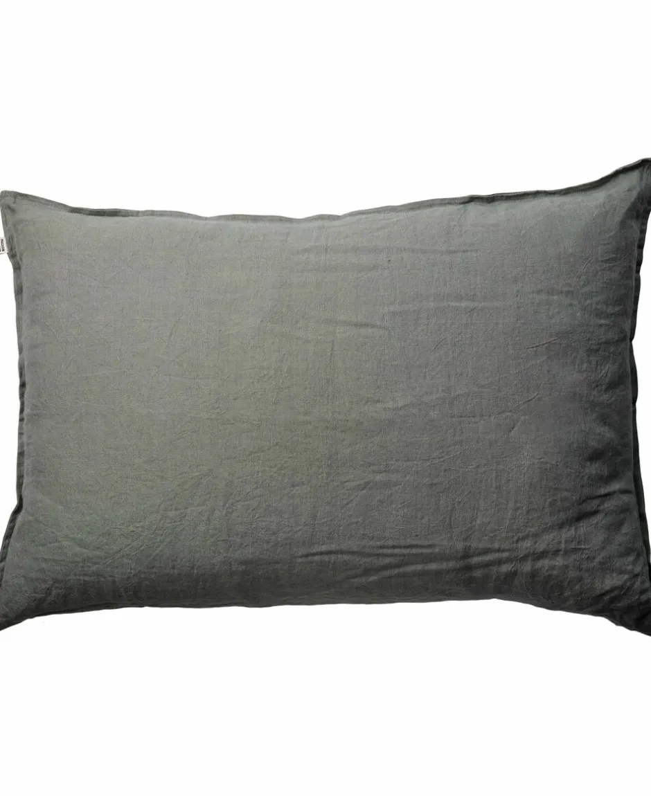 Puder<Magasin du Nord Collection Hør vasket pude 60x90 Shadow