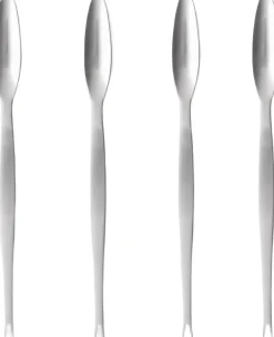 Bestik<Gense Hummergaffel Focus Steel 20,6 cm 4 stk. Mat stål