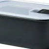 Opbevaring<Mepal Husholdningsboks EasyClip 700 ml Nordic black PP
