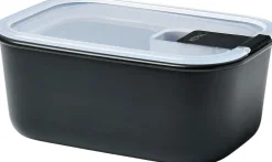Opbevaring<Mepal Husholdningsboks EasyClip 700 ml Nordic black PP