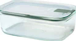 Opbevaring<Mepal Husholdningsboks EasyClip 1000 ml Nordic sage Glas
