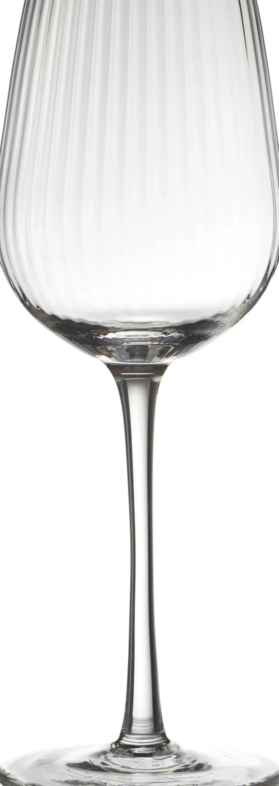 Glas<Lyngby Glas Hvidvinsglas Palermo Gold 30 cl 4 stk.