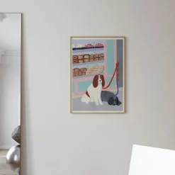 Plakater & Rammer<Poster & Frame Iga Kosicka - Waiting Dogs Flerfarvet