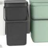 Skraldespande<Brabantia Indbygningsmodul sorteringskoncept