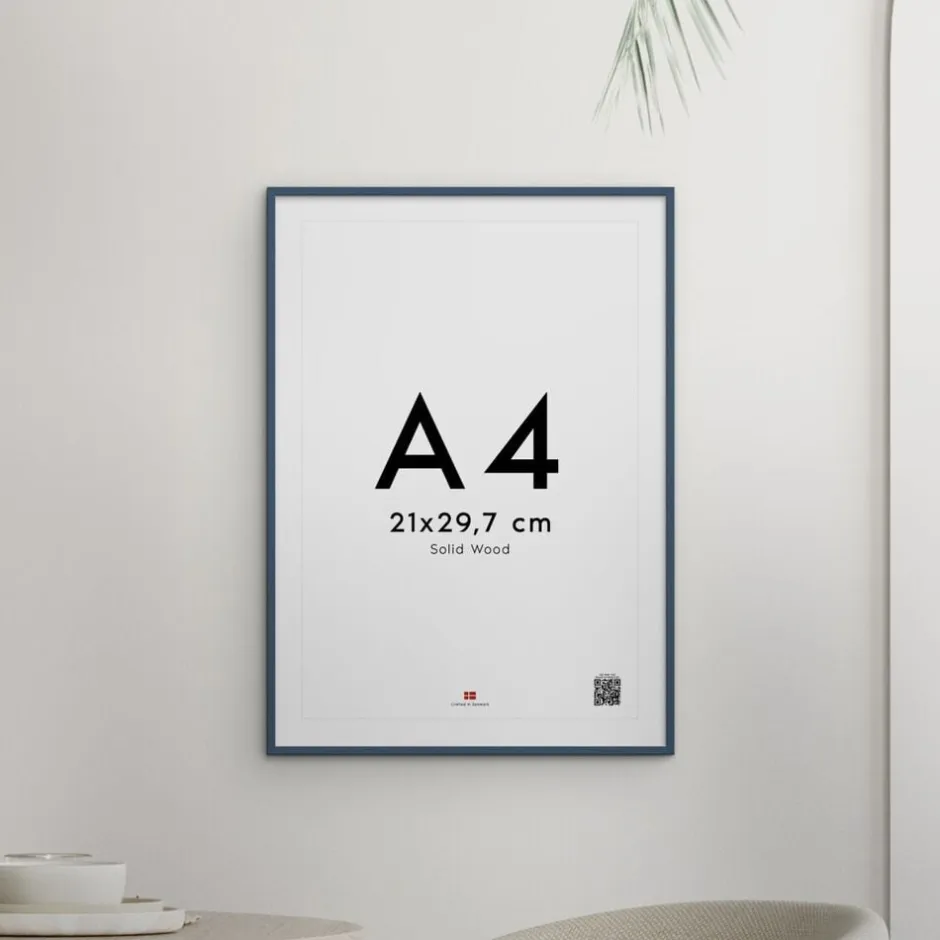 Plakater & Rammer<Poster & Frame Indian Teal Wood Indian blue