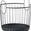 Opbevaring<Zone INU kurv Black D40,6 H41,1 cm.