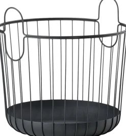 Opbevaring<Zone INU kurv Black D40,6 H41,1 cm.