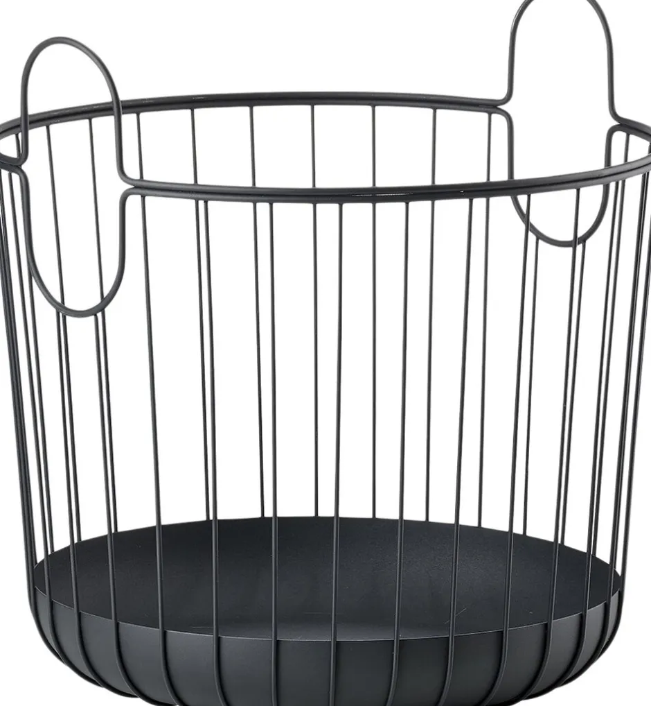 Opbevaring<Zone INU kurv Black D40,6 H41,1 cm.