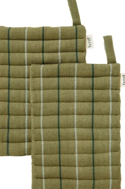 Tekstiler Til Køkkenet<Ferm Living Ito Pot Holder - Set of 2 - Seaweed