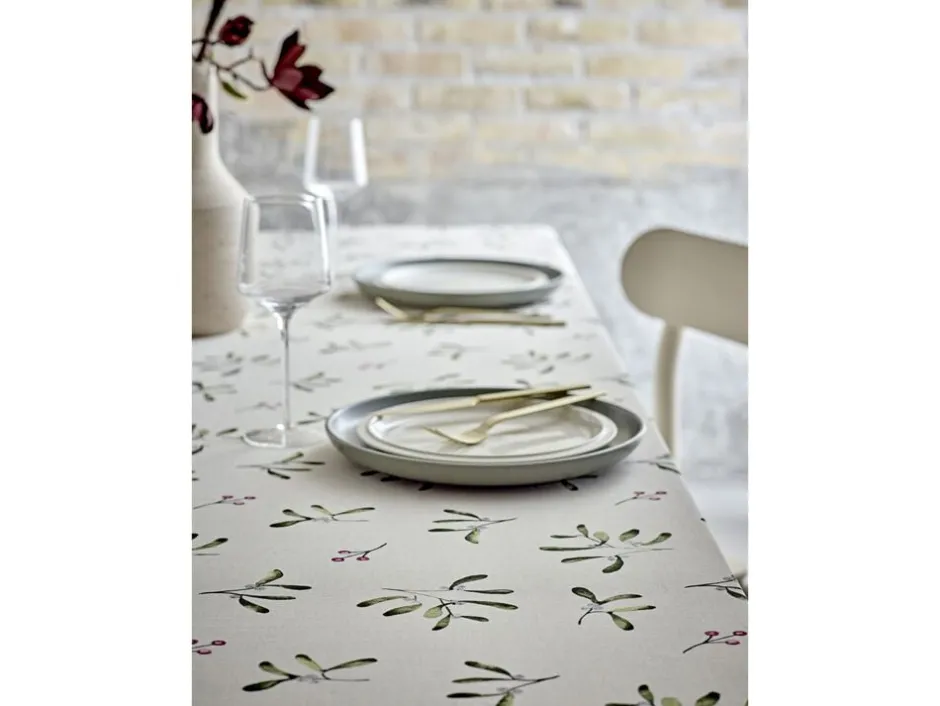 Tekstiler Til Borddækning|Juletekstiler<Södahl Juledug 140x250 Mistletoe Nature