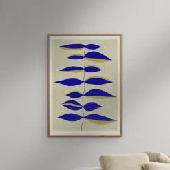 Plakater & Rammer<Poster & Frame Julita Elbe - Blue plant Flerfarvet