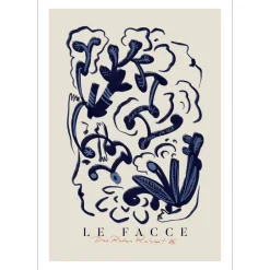 Plakater & Rammer<Poster & Frame Julita Elbe - Blue plant Flerfarvet