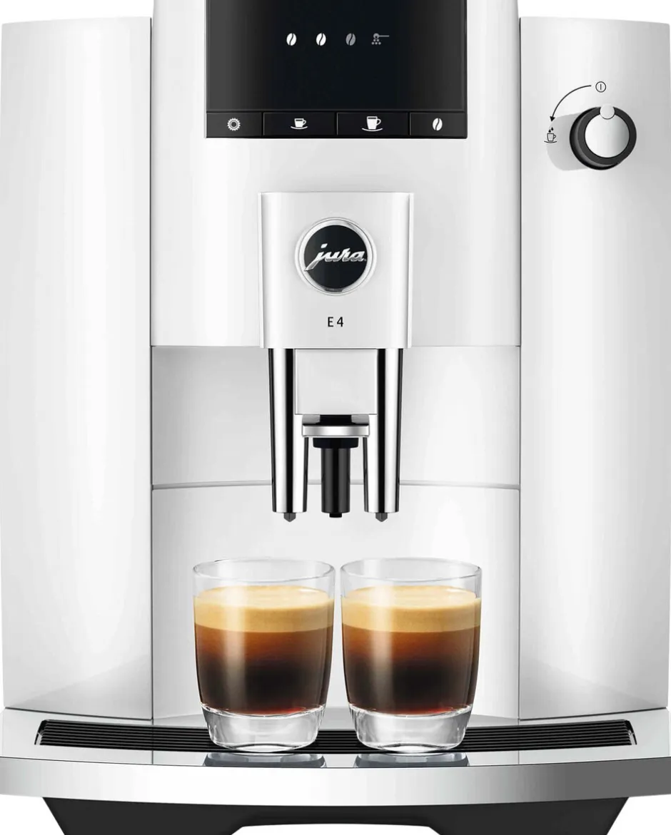 Kaffe & Te<Jura E4 EA Piano White