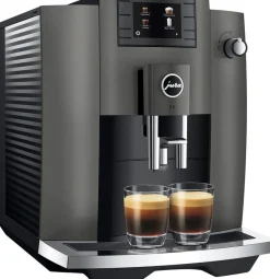 Kaffe & Te<Jura E6 EC Dark Inox