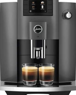Kaffe & Te<Jura E6 EC Dark Inox