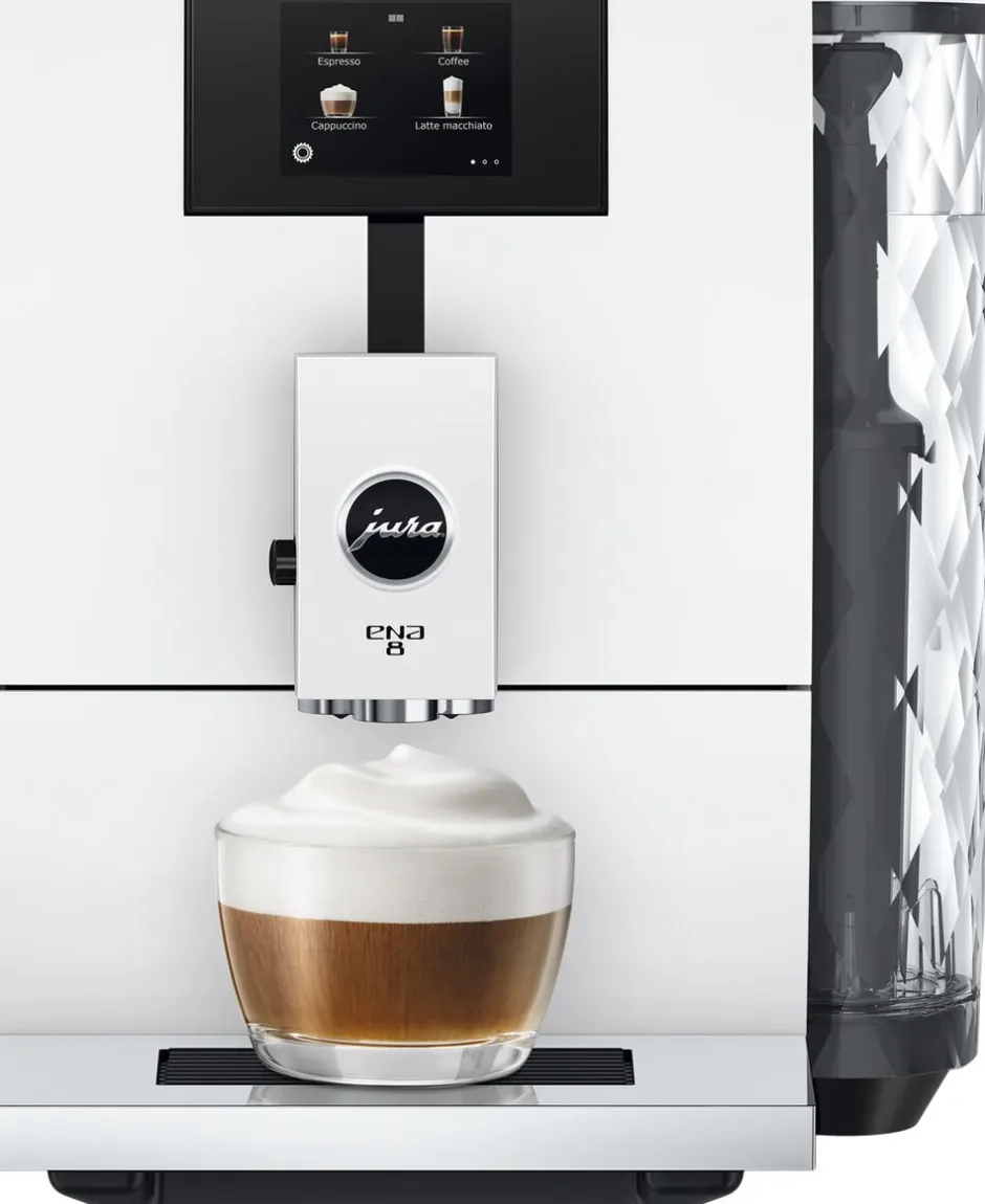 Kaffe & Te<Jura ENA 8 EC Full Nordic White