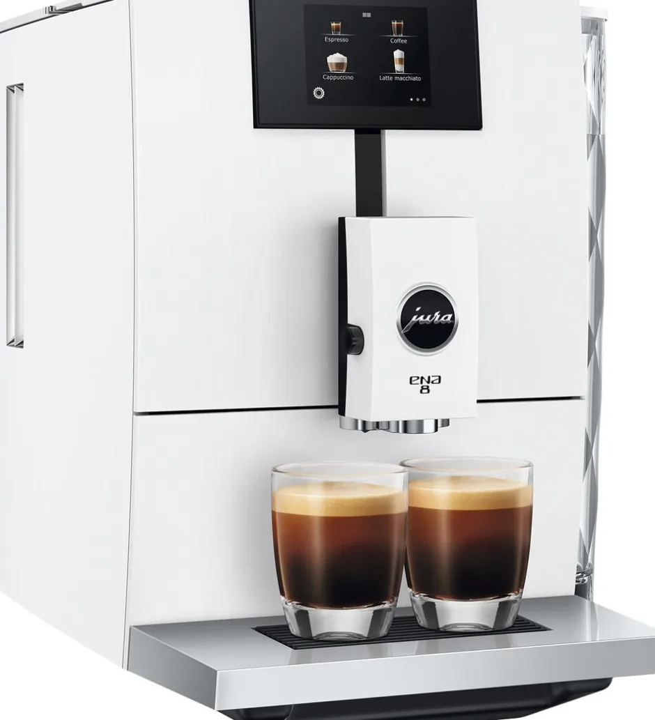 Kaffe & Te<Jura ENA 8 EC Full Nordic White