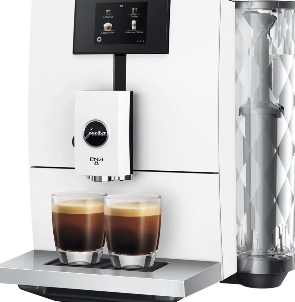Kaffe & Te<Jura ENA 8 EC Full Nordic White