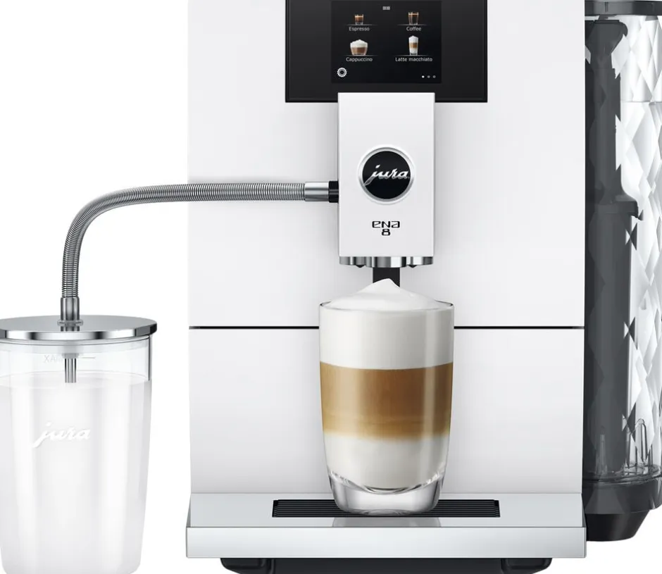 Kaffe & Te<Jura ENA 8 EC Full Nordic White