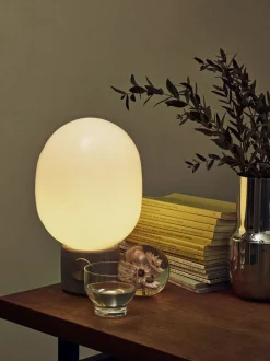 Bordlamper<Audo Copenhagen JWDA Table Lamp Large Calacatta bronzed