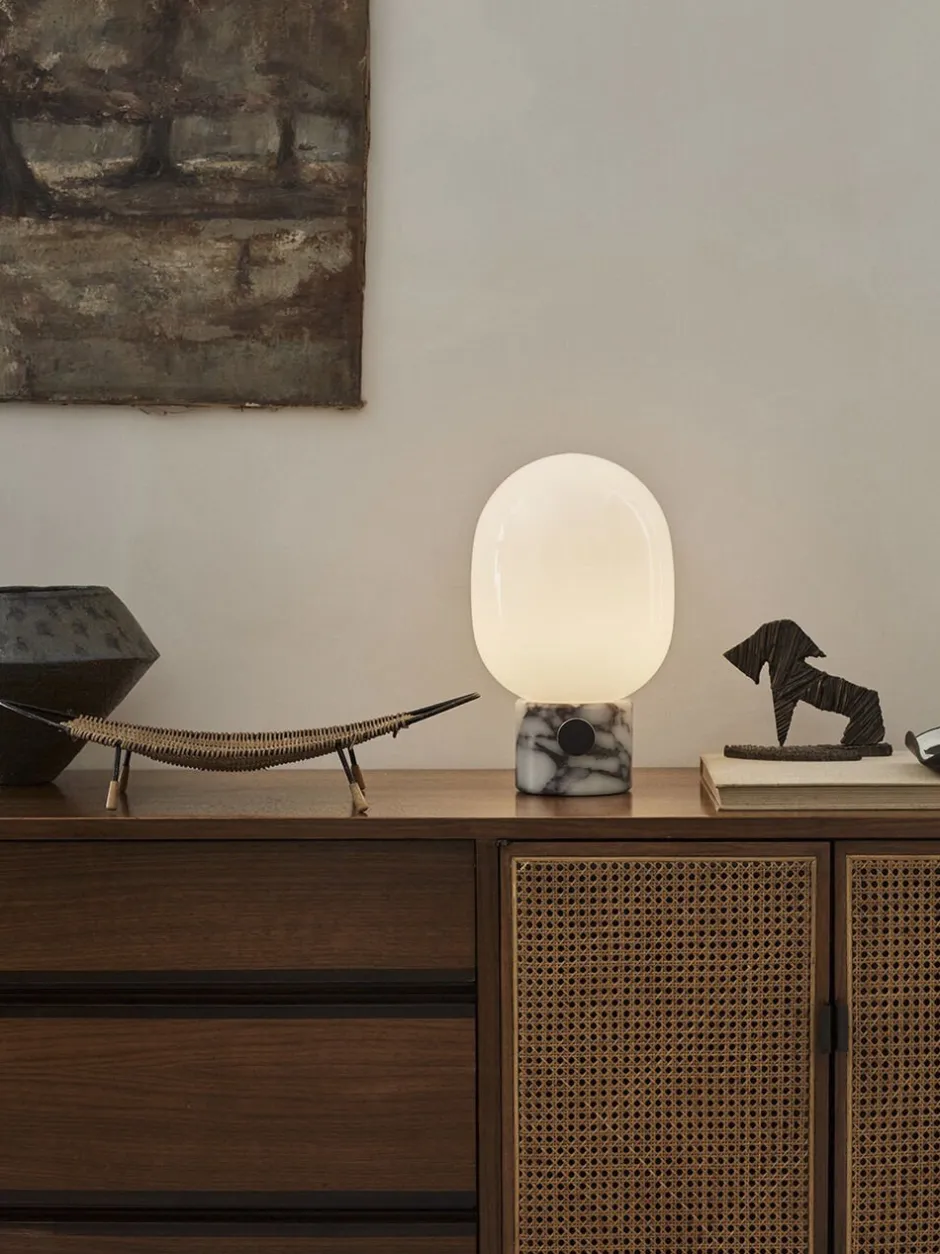 Bordlamper<Audo Copenhagen JWDA Table Lamp Large Calacatta bronzed