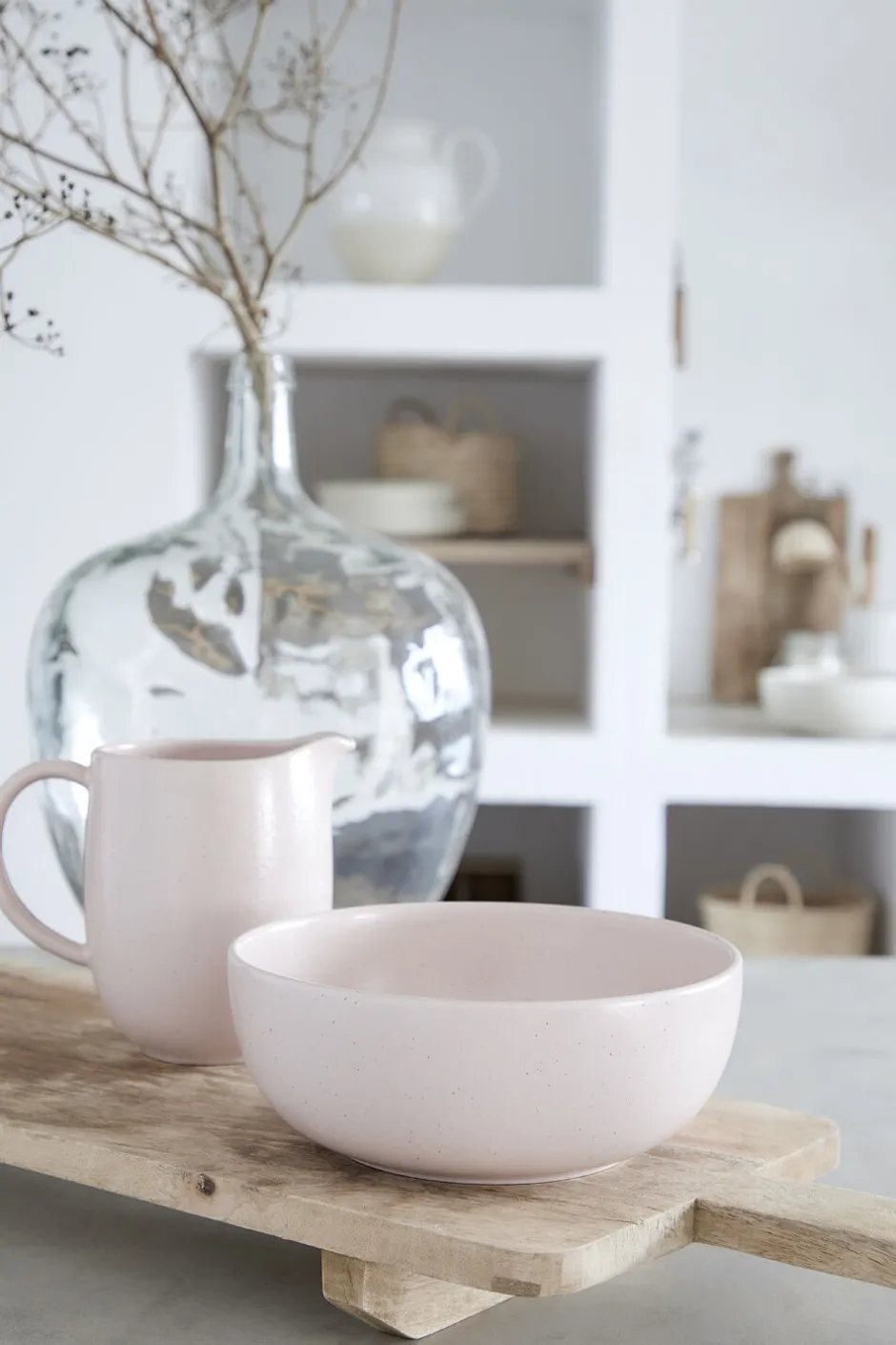 Karafler & Kander<Casafina Kande Pacifica 1,6 liter Marshmallow Keramik