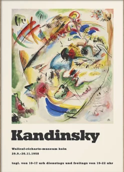 Plakater & Rammer<Poster & Frame Kandinsky 9 Flerfarvet
