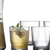 Glas|Karafler & Kander<Lyngby Glas Karaffelsæt Lissabon 5 dele Klar