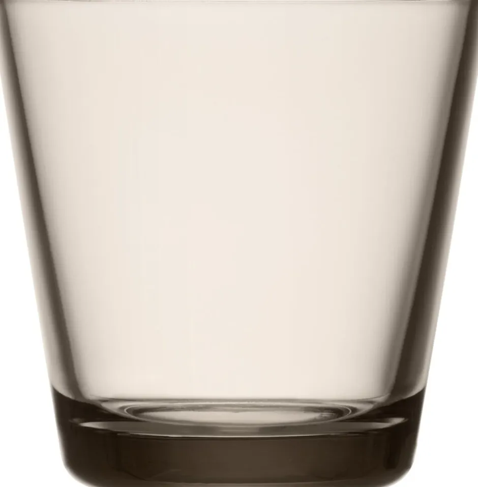 Glas<Iittala Kartio 21 cl glas - linen 2 stk