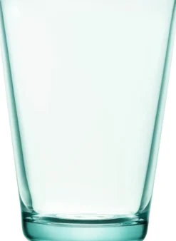 Glas<Iittala Kartio 40 cl. vandgrøn 2 stk.