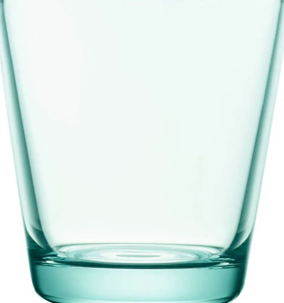Glas<Iittala Kartio 21 cl. vandgrøn 2 stk.