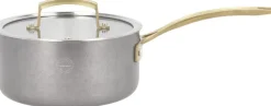 Gryder & Pander<Pillivuyt Gourmet Kasserolle med låg Durance 2 liter 18 cm Rustfrit stål