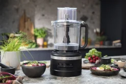 Køkkenmaskiner<KitchenAid FOODPROCESSOR 3,1 L, MATTE BLACK 5KFP1319EBM