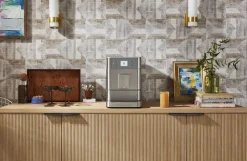 Kaffe & Te<KitchenAid fuldautomatisk espressomaskin-5KES8556ESX