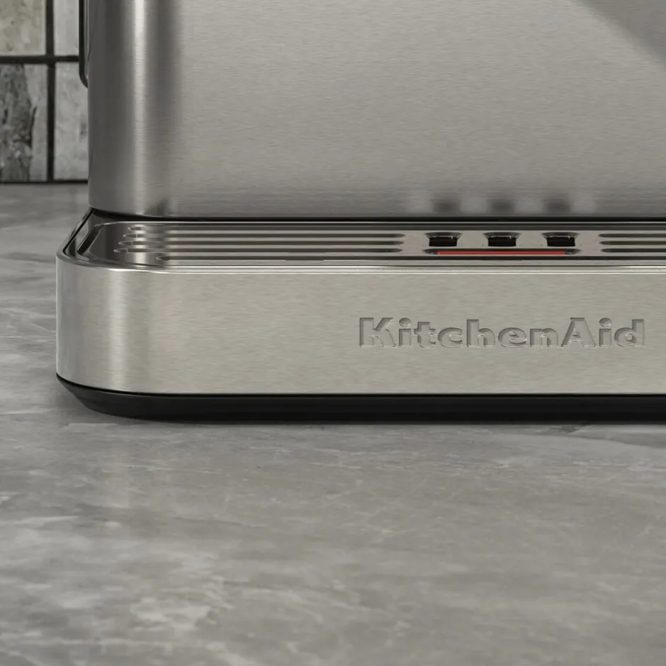 Kaffe & Te<KitchenAid fuldautomatisk espressomaskin-5KES8556ESX