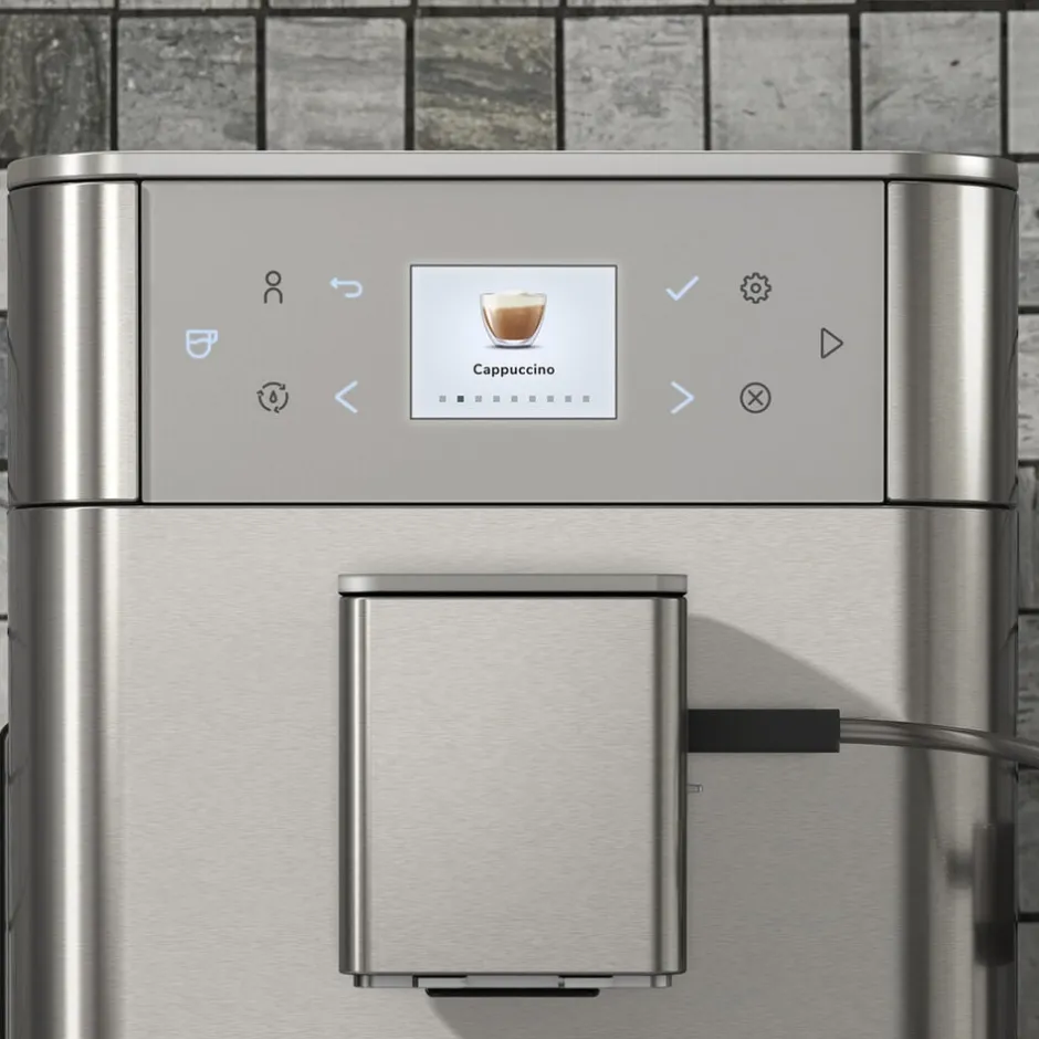Kaffe & Te<KitchenAid fuldautomatisk espressomaskin-5KES8556ESX