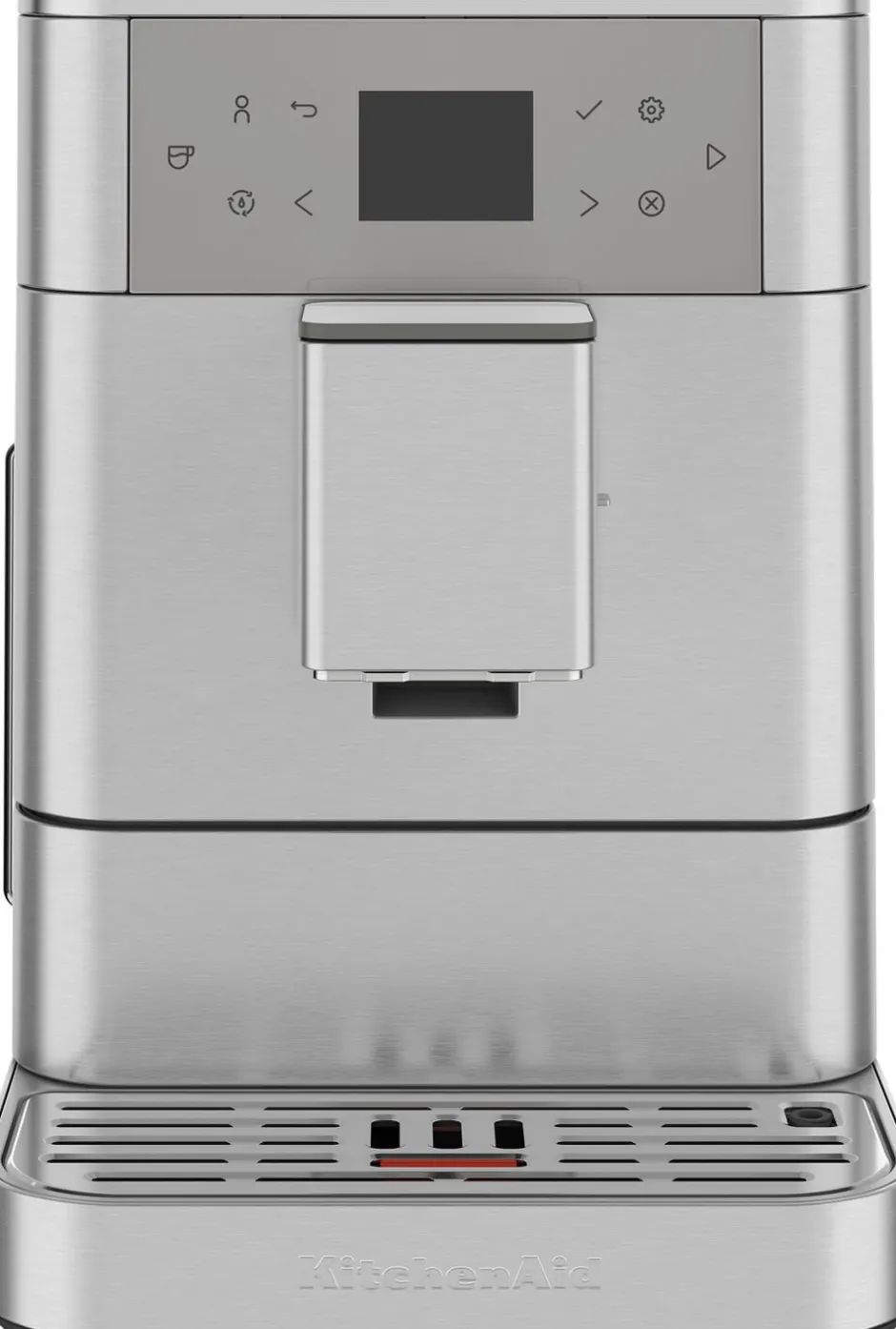 Kaffe & Te<KitchenAid fuldautomatisk espressomaskin-5KES8556ESX